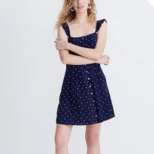 Madewell polka dot dress